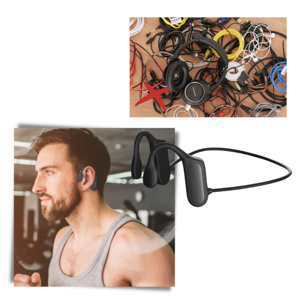 Bone Conduction Headphones Wireless Comfort With IPX5 Waterproof