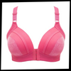 Wireless Push Up Bra With Front Clasp For Posture And Comfort