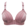 Wireless Push Up Bra With Front Clasp For Posture And Comfort