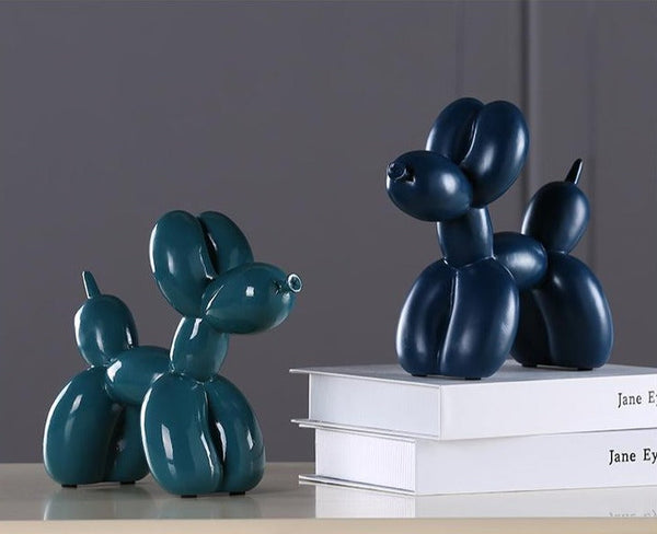Balloon Dog Sculpture - Handcrafted Resin