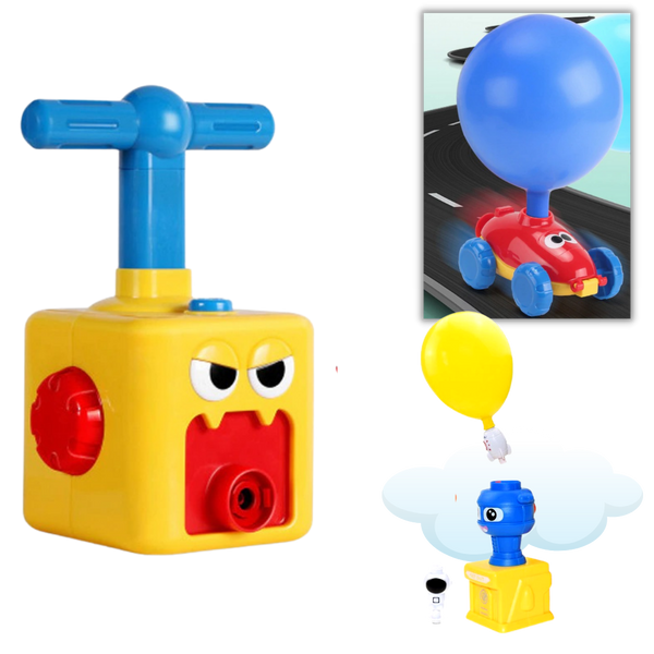 Balloon Car Launcher For Safe, Educational Play No Batteries Required