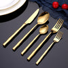 Bamboo Stainless Steel Flatware Set