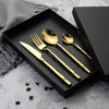 Bamboo Stainless Steel Flatware Set
