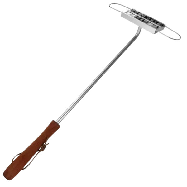 BBQ Marking Iron With 55 Interchangeable Letters For Meat Branding