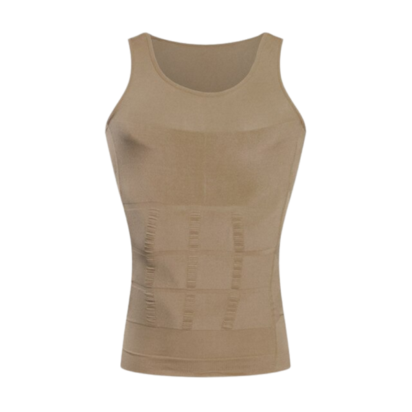 Premium Compression Undershirt For Chest And Midsection Slimming