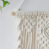 Boho Macrame Hanging Wall Shelf