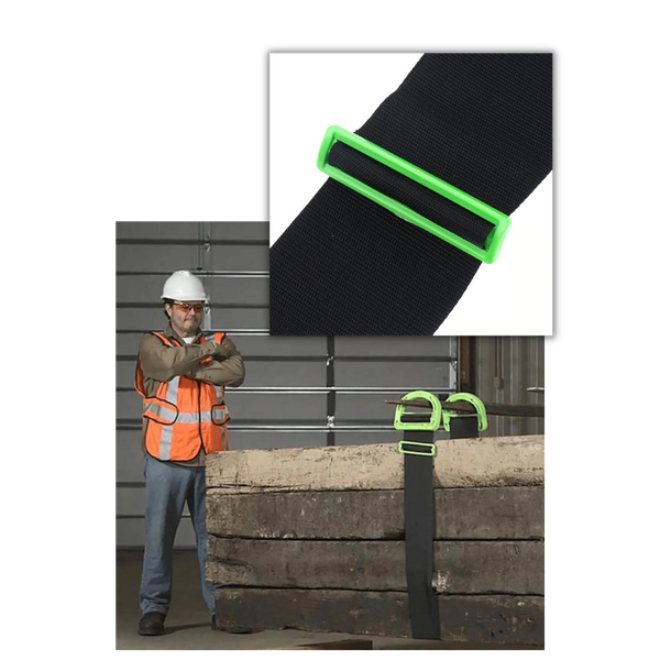 Adjustable Heavy Duty Lifting Strap For Safe Easy Transport 4 Inch Wide