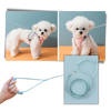 Pet Soft Vest Harness And Leash Set With Reflective Strips For Night Safety