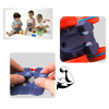 Modular Rail Car Toy With Safe Easy Assembly And Interchangeable Car Shells