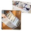 Compact Breathable Mesh Wardrobe Organizer for Clothes and Accessories