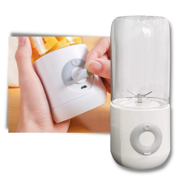 Six Blade Mini Portable Blender Cup For On The Go Smoothies USB Rechargeable