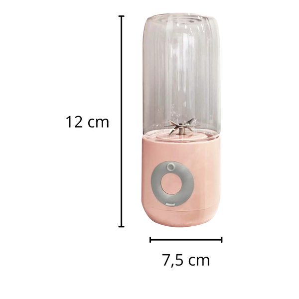 Six Blade Mini Portable Blender Cup For On The Go Smoothies USB Rechargeable