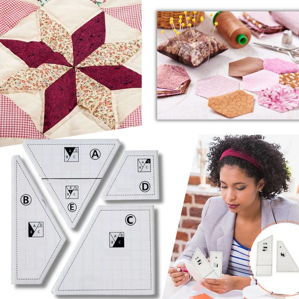Quilting Template For Precise Cutting And Creative Projects