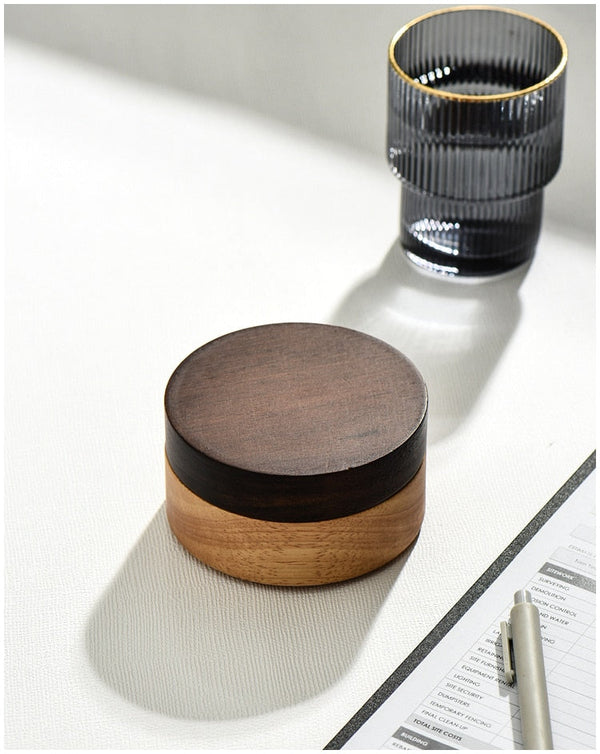 Cana 2-Tone Wooden Ashtray