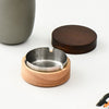 Cana 2-Tone Wooden Ashtray