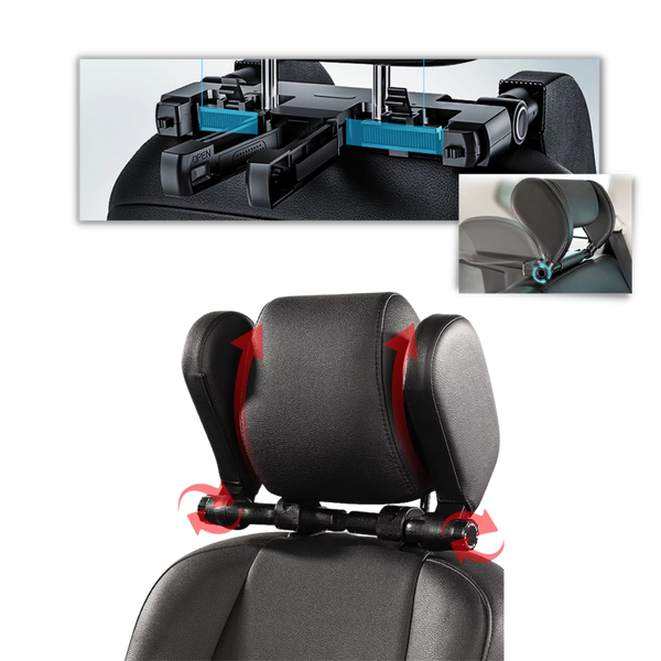 Vehicle Headrest Cushion Delivers Neck Comfort and Breathable Support