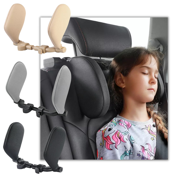 Vehicle Headrest Cushion Delivers Neck Comfort and Breathable Support
