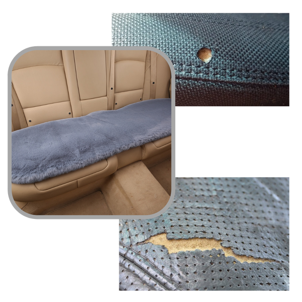 Lux Plush Car Seat Covers for Winter Warmth and Seat Protection
