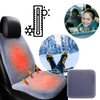 Lux Plush Car Seat Covers for Winter Warmth and Seat Protection