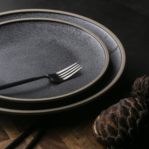 Carbon Ceramic Dinner Plates
