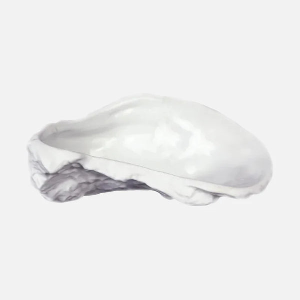 Ceramic Oyster Dessert Plate