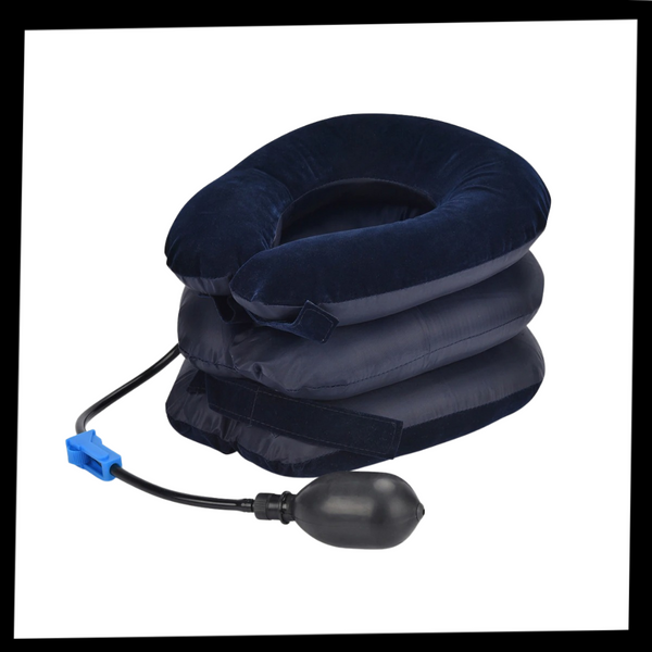 Adjustable Inflatable Cervical Traction Collar for Neck Pain Relief
