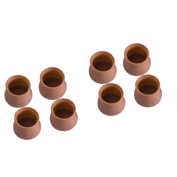 Silicone Furniture Leg Caps Pack Of 8 For Floor Protection