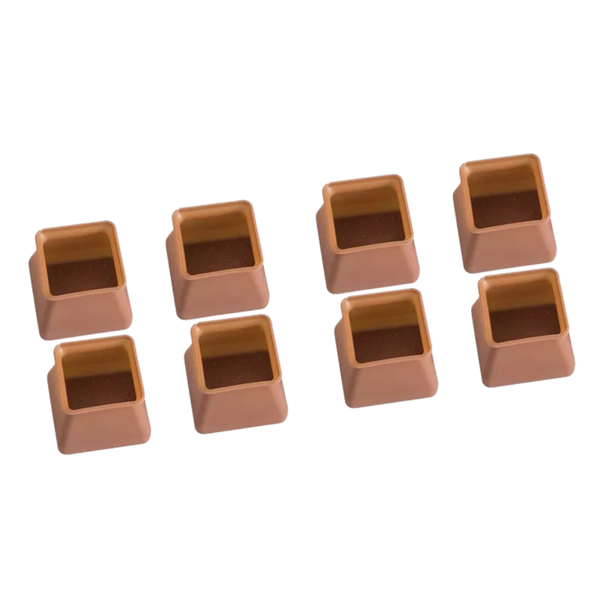 Silicone Furniture Leg Caps Pack Of 8 For Floor Protection