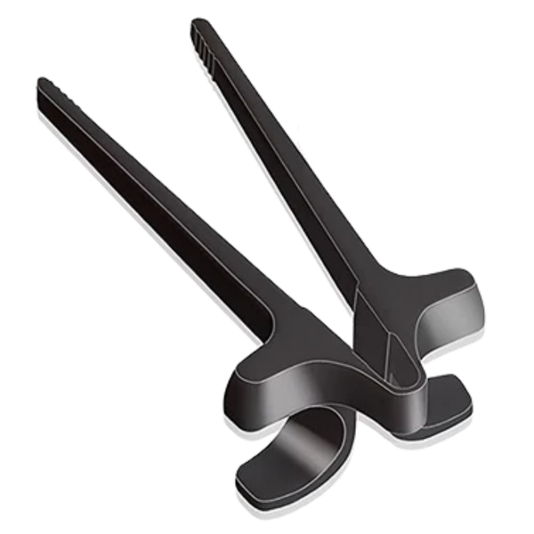 Palm Sized Reusable Finger Chopsticks For Hands Free Work Snacking