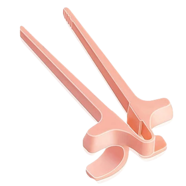 Palm Sized Reusable Finger Chopsticks For Hands Free Work Snacking