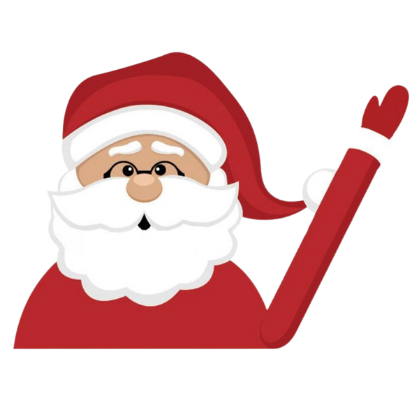 Santa Windscreen Wiper Sticker for Christmas Decor Waterproof Easy Apply