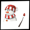 Santa Windscreen Wiper Sticker for Christmas Decor Waterproof Easy Apply