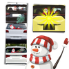 Santa Windscreen Wiper Sticker for Christmas Decor Waterproof Easy Apply