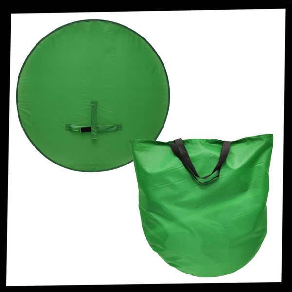 Portable Collapsible Green Screen Backdrop for Video Calls
