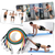 11 Piece Resistance Band Set For Full Body Workouts With Adjustable Tension