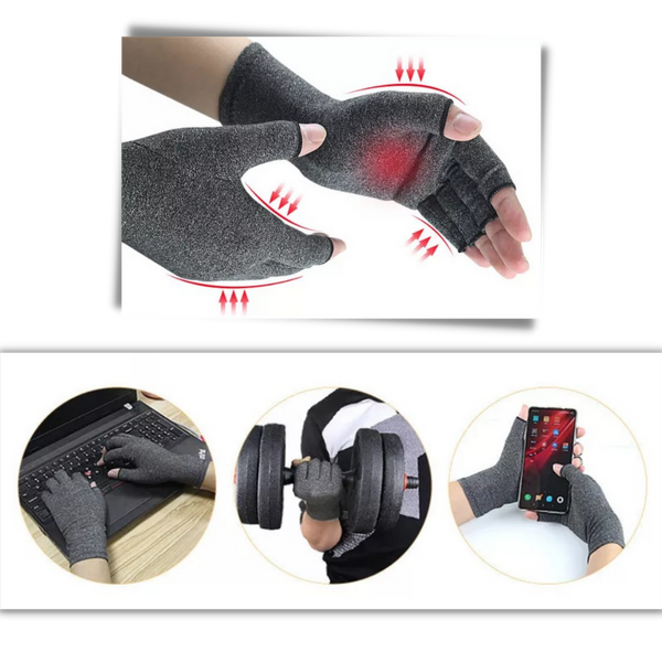 Breathable Compression Gloves For Joint Pain Relief And Mobility
