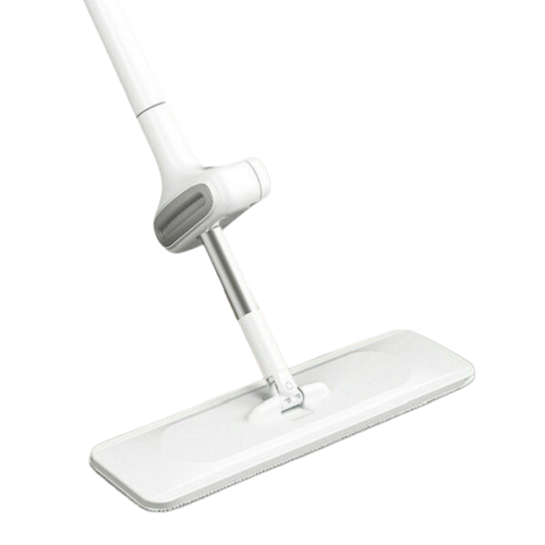 Effortless 360 Degree Rotating Mop With Durable Microfiber Pad
