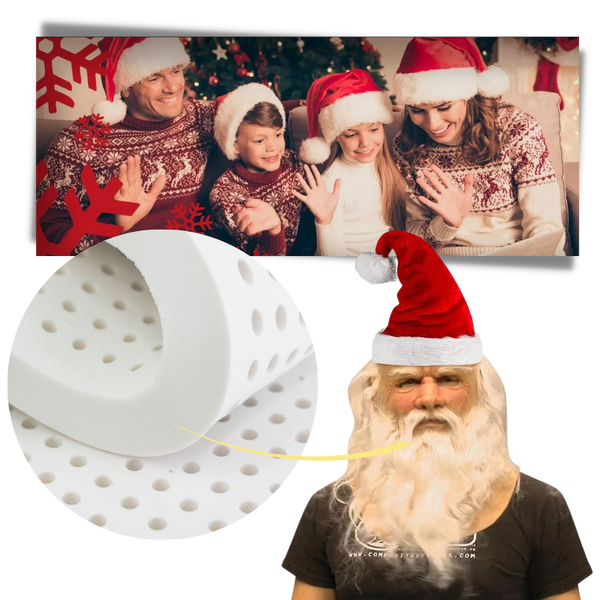 Realistic Santa Mask for Cosplay Breathable Comfort and Quality Materials