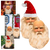 Realistic Santa Mask for Cosplay Breathable Comfort and Quality Materials