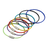 Flexible Wire Keychains Set For Easy Organization And Color Coding
