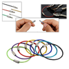 Flexible Wire Keychains Set For Easy Organization And Color Coding