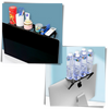All in One Screen Shelf Desk for Space Saving and Organization