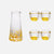 Crystal Sake 5-Pc Glass and Decanter Set