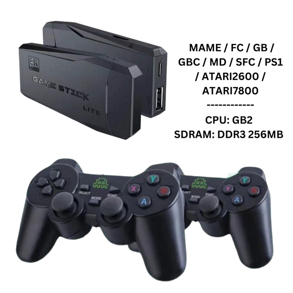 Retro Game Stick Console For Easy Local Multiplayer Gaming
