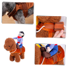 Premium Cowboy Dog Costume With Adjustable Fit And Breathable Fabric