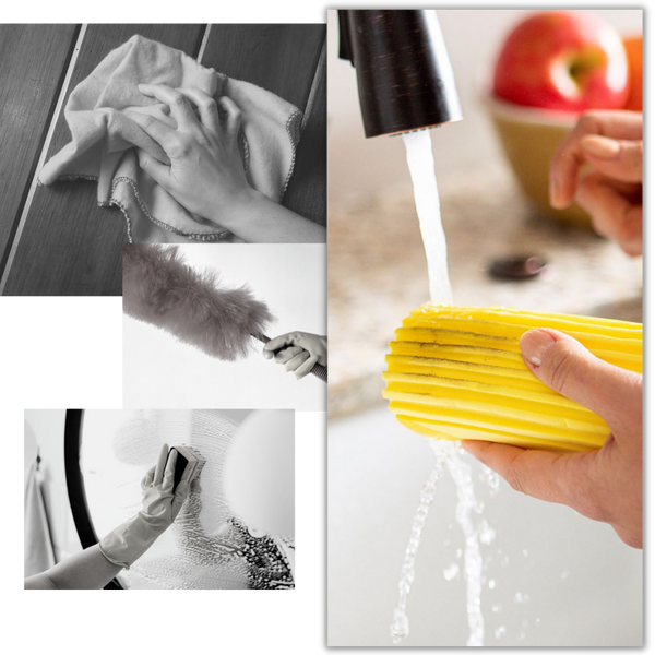 All Purpose Absorbent Sponge For Quick Gentle Cleaning Across Surfaces