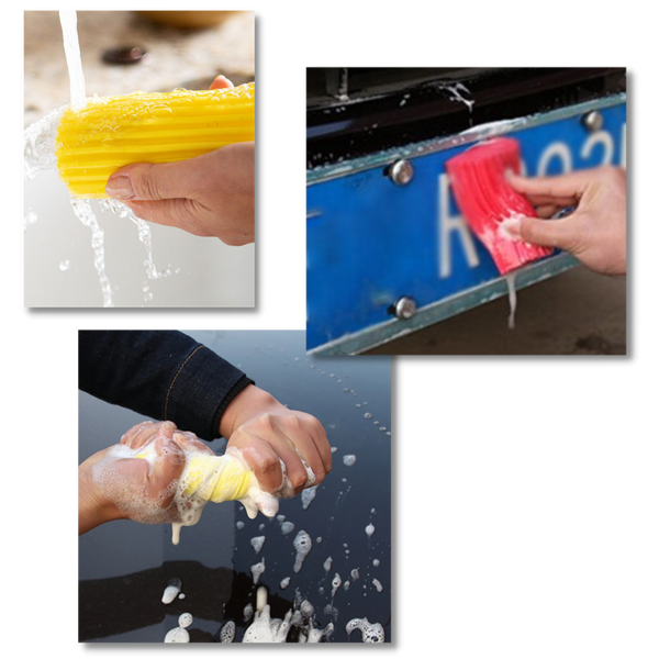 All Purpose Absorbent Sponge For Quick Gentle Cleaning Across Surfaces