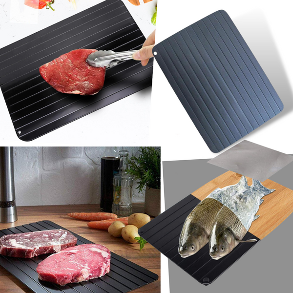 Food Defrost Tray For Quick Thaw Of Frozen Foods No Electricity