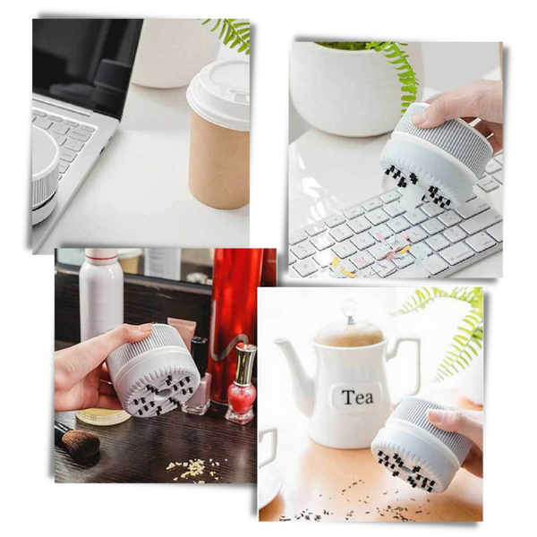 Wireless Desktop Vacuum For Dust Removal And Clean Work Surfaces