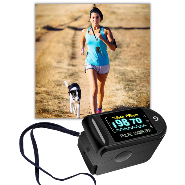 Premium Fingertip Pulse Oximeter With Fast Accurate Readings